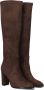 MARLOU Hoge Laarzen Dames 0492-21 Maat: 38 Materiaal: Textiel Kleur: Bruin - Thumbnail 1