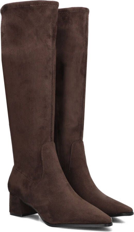 MARLOU 0690-2 Laarzen Suèdelook Dames Bruin