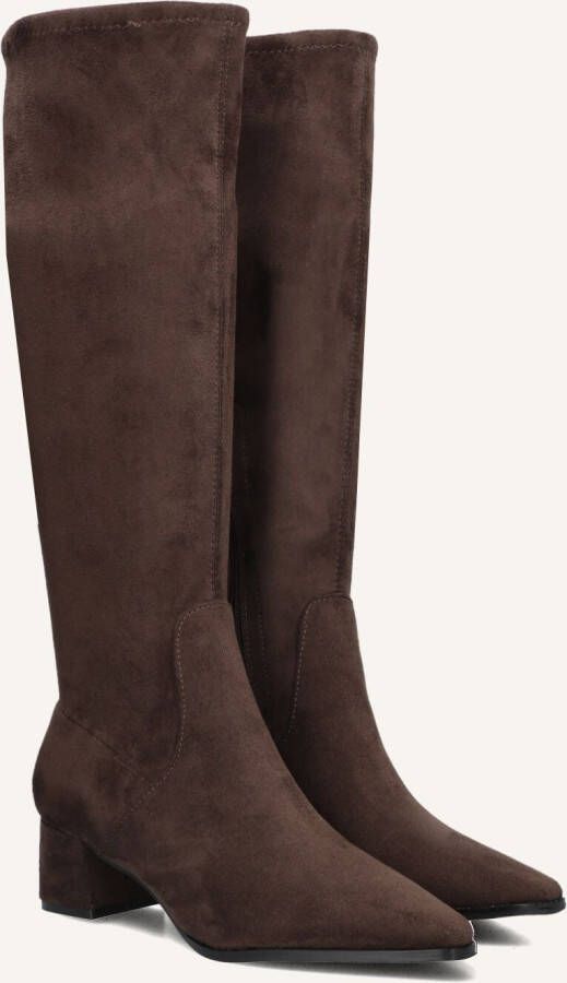 MARLOU 0690-2 Laarzen Suèdelook Dames Bruin
