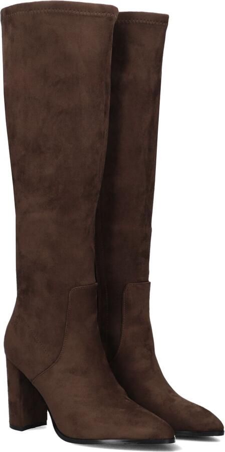 MARLOU Enkellaarsjes Enkelboots met rits Dames Bruin - Foto 3