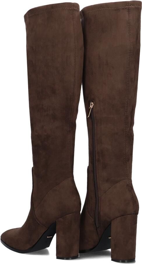 MARLOU Enkellaarsjes Enkelboots met rits Dames Bruin - Foto 4