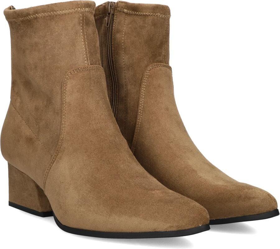 MARLOU Cshn80982 Enkellaarsjes Enkelboots met rits Dames Cognac