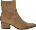MARLOU Cshn80982 Enkellaarsjes Enkelboots met rits Dames Cognac - Cognac