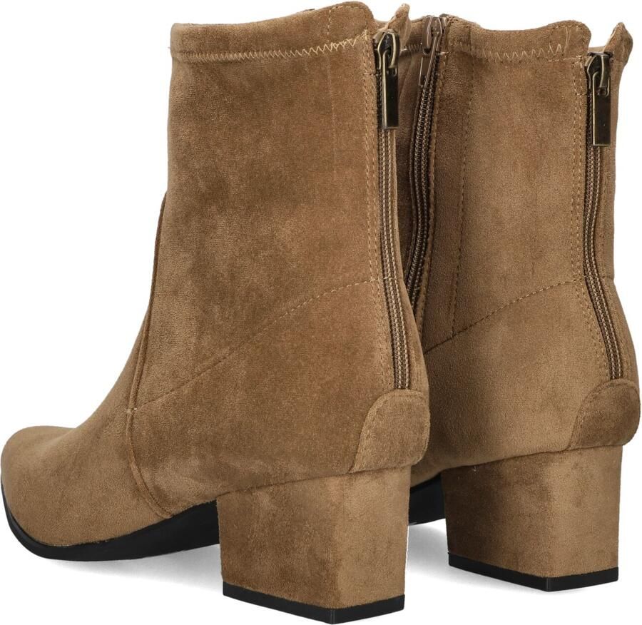 MARLOU Cshn80982 Enkellaarsjes Enkelboots met rits Dames Cognac - Foto 2