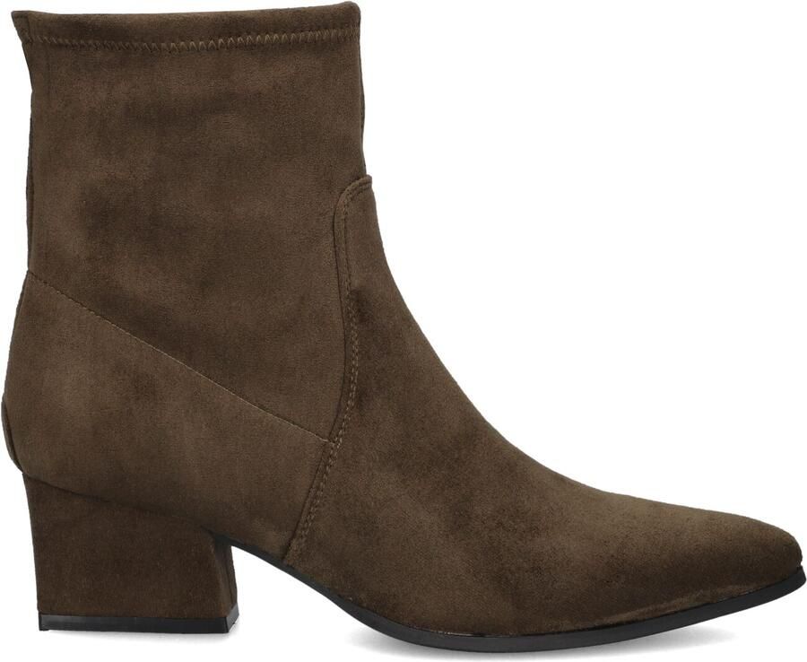 MARLOU Cshn80982 Enkellaarsjes Enkelboots met rits Dames Bruin - Foto 4