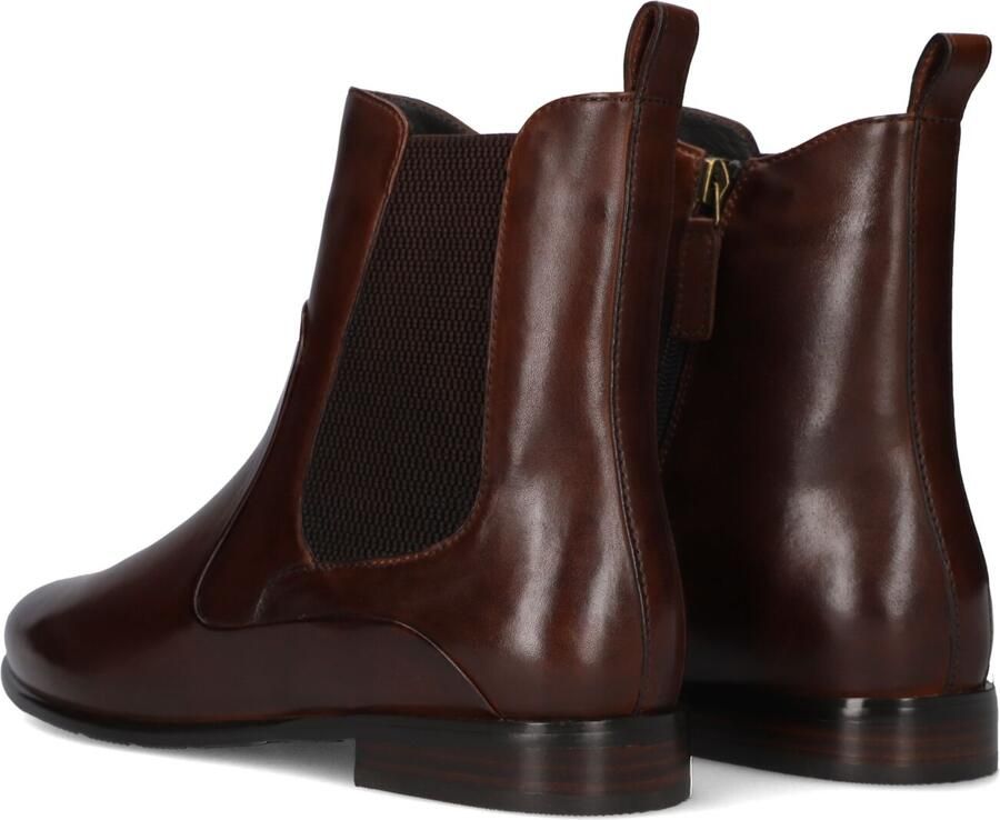 MARLOU Gg506 Enkellaarsjes Enkelboots met rits Dames Bruin - Foto 2