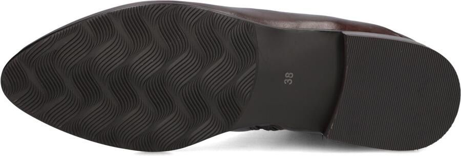 MARLOU Gg506 Enkellaarsjes Enkelboots met rits Dames Bruin - Foto 4