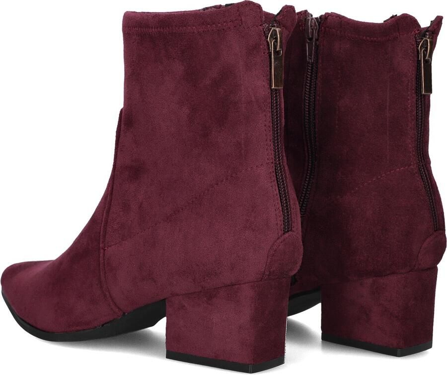 MARLOU Cshn80982 Enkellaarsjes Enkelboots met rits Dames Bordeaux - Foto 5
