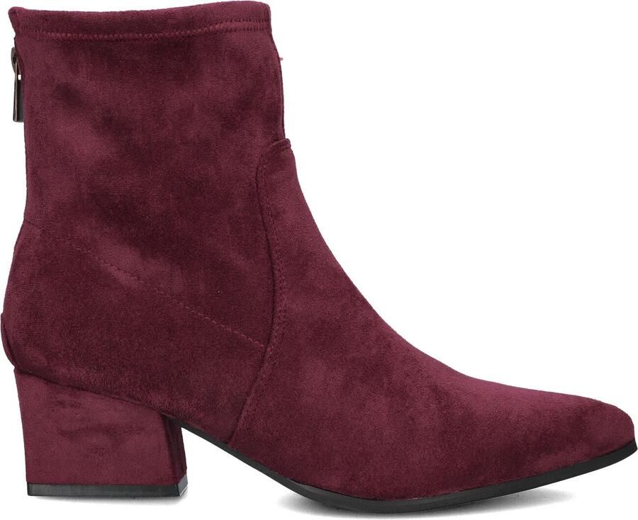 MARLOU Cshn80982 Enkellaarsjes Enkelboots met rits Dames Bordeaux