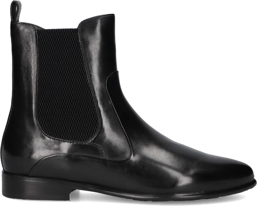 MARLOU Gg506 Enkellaarsjes Enkelboots met rits Dames Zwart