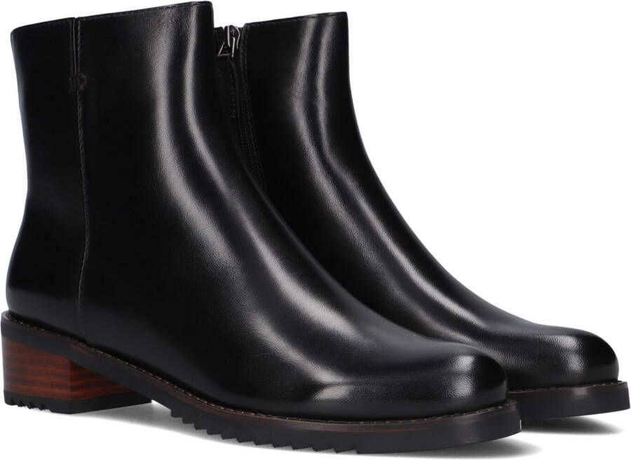 MARLOU Gg410 Enkellaarsjes Enkelboots met rits Dames Zwart
