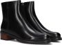 MARLOU Gg410 Enkellaarsjes Enkelboots met rits Dames Zwart - Thumbnail 1
