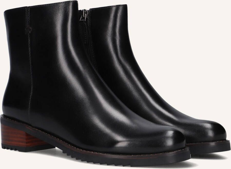 MARLOU Gg410 Enkellaarsjes Enkelboots met rits Dames Zwart