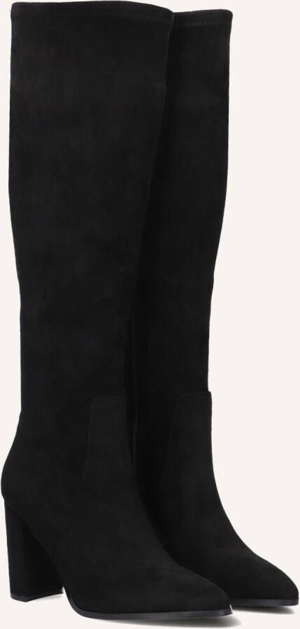 MARLOU Hoge Laarzen Dames 0492-21 Maat: 40 Materiaal: Textiel Kleur: Zwart