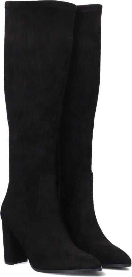 MARLOU Hoge Laarzen Dames 0492-21 Maat: 42 Materiaal: Textiel Kleur: Zwart