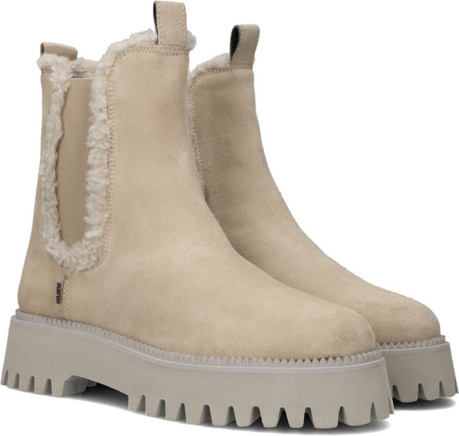 Maruti Beige Chelsea Boots Emma