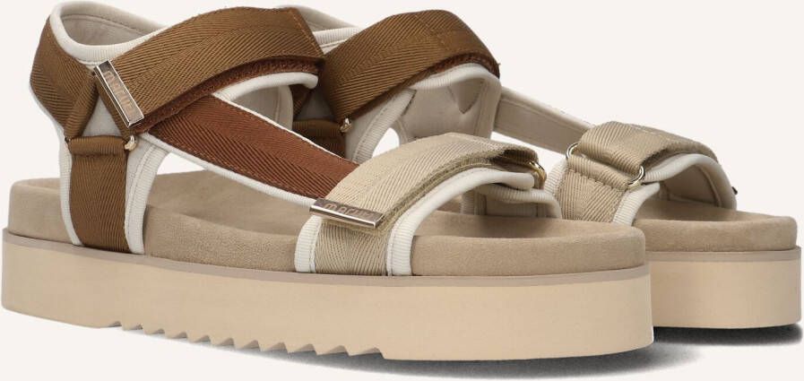 Maruti Beau Textile Dames Sandalen Bruin