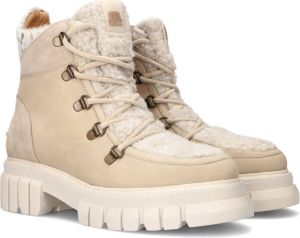Maruti Missy Boots Beige Beige Splash Gold