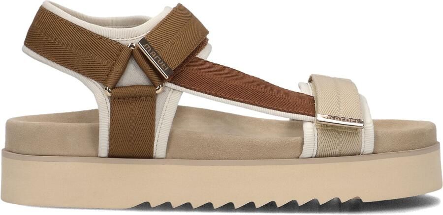 Maruti Beau Textile Dames Sandalen Bruin - Foto 2