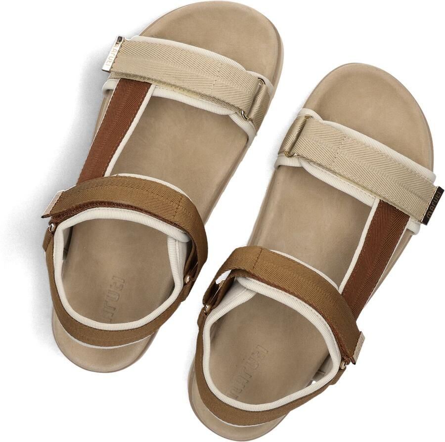 Maruti Beau Textile Dames Sandalen Bruin