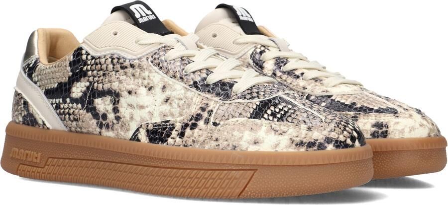 Maruti Yale Sneakers Dames Leren Sneaker Beige
