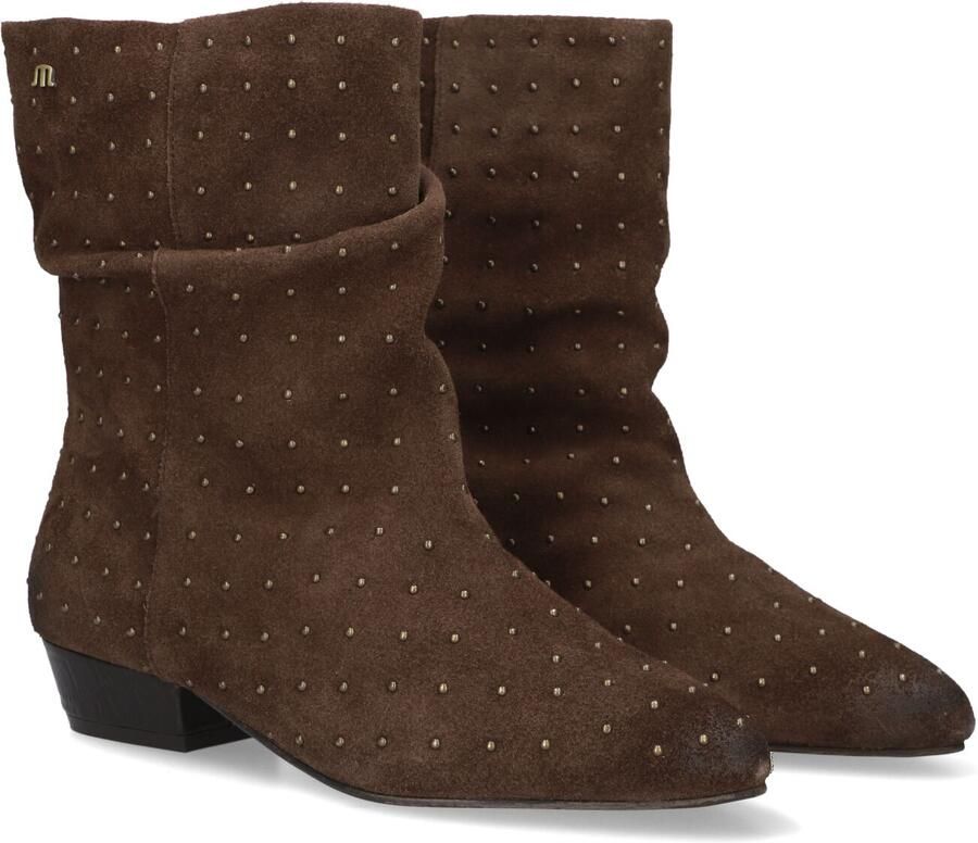 Maruti Dames Enkellaars Amina Studs Dark Brown Donkerbruin