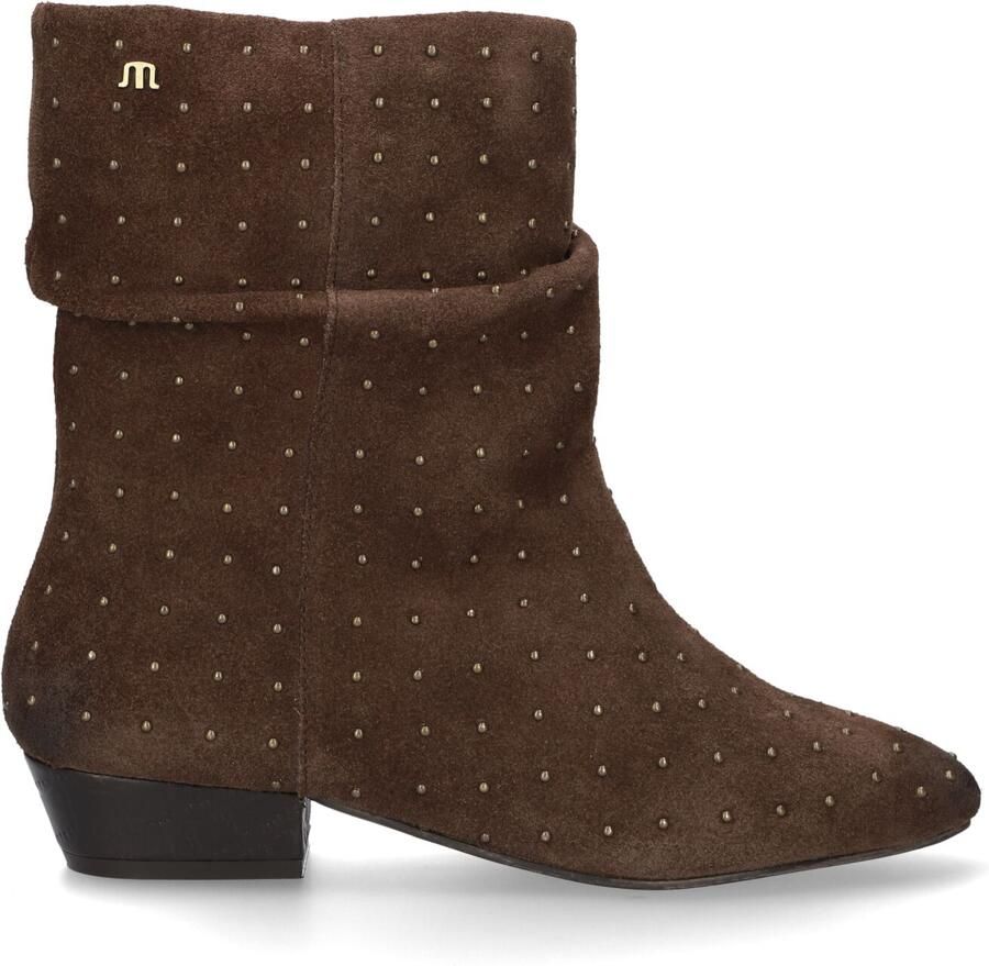 Maruti Dames Enkellaars Amina Studs Dark Brown Donkerbruin