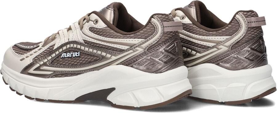 Maruti Nola Leather Offwhite V78 Sneakers Bruin Brons Wit Leer en Mesh Dames Bruin Brons Wit - Foto 5