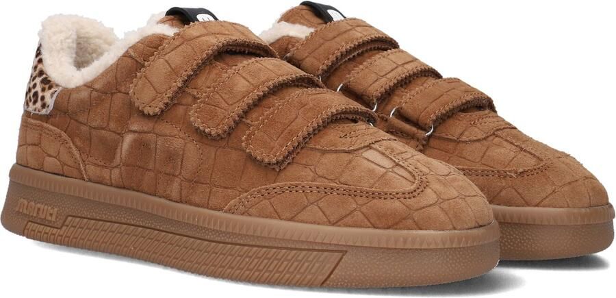Maruti Yana Suede Sneakers Dames Bruin