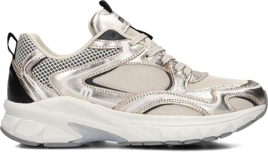 Maruti Novi sneakers metallic gold Goud Mesh Lage sneakers Dames