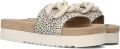 Maruti Beli Slippers Multi Pixel Offwhite Black - Wit