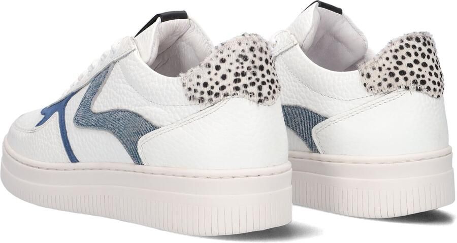Maruti Witte lage sneakers met ponyhaar en suède - Foto 6