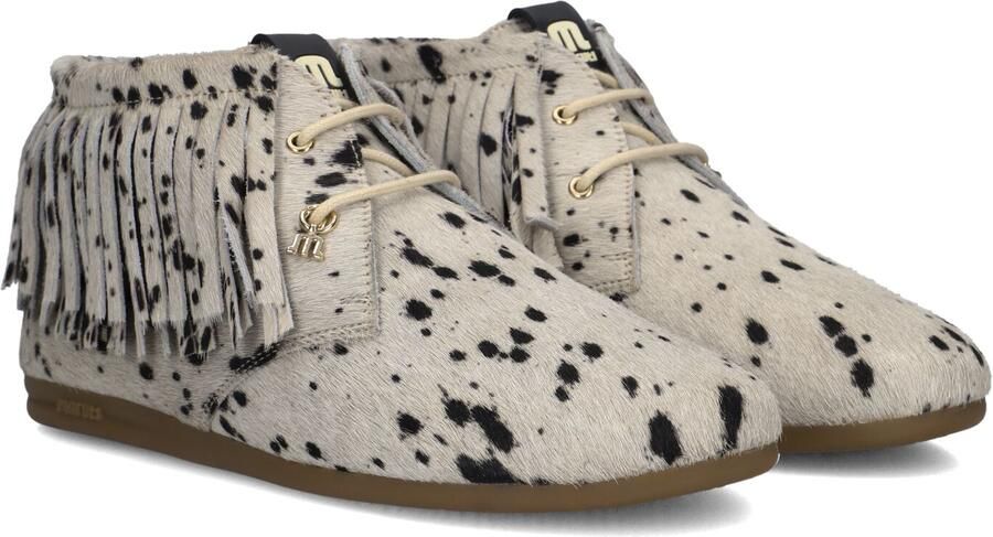 Maruti Eden Veterschoenen Hoog Gebroken wit