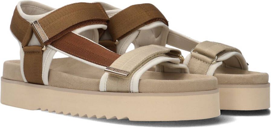 Maruti Beau Textile Dames Sandalen Bruin
