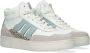 Maruti Witte Hoge Sneaker Mick Multicolor Dames - Thumbnail 1
