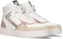 Maruti Mona White Pink Sneakers hoge sneakers - Thumbnail 1