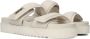 Maruti Witte Leren Slipper Brooke Beige Dames - Thumbnail 1