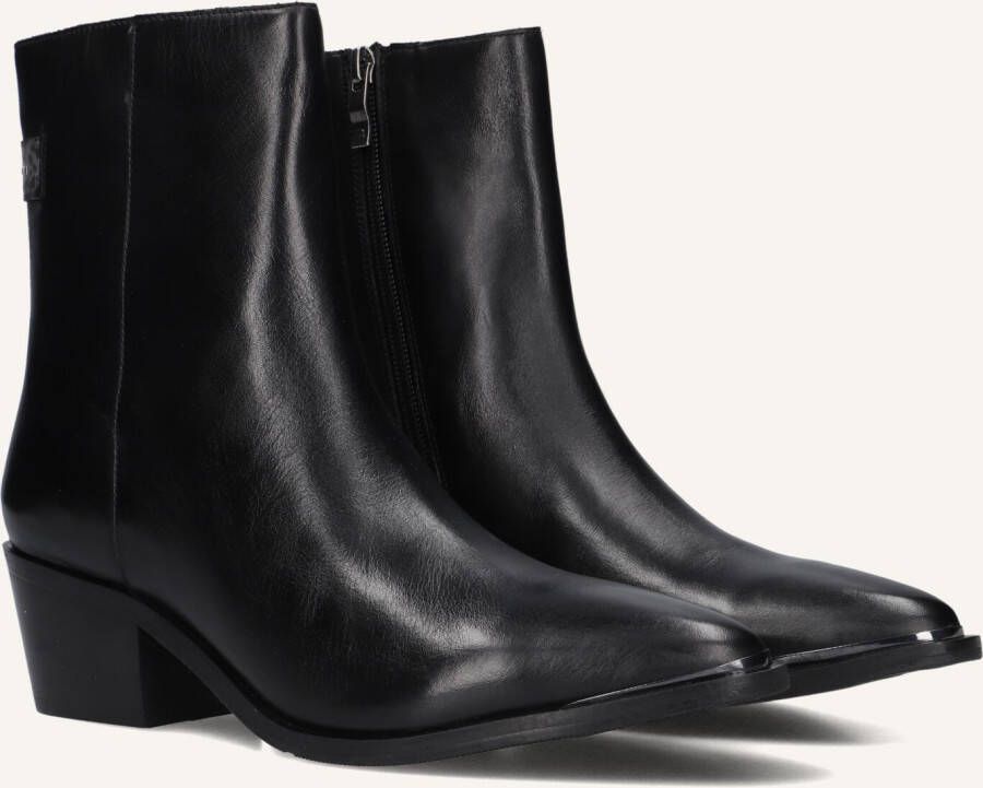Maruti Maria Enkellaarsjes Enkelboots met rits Dames Zwart