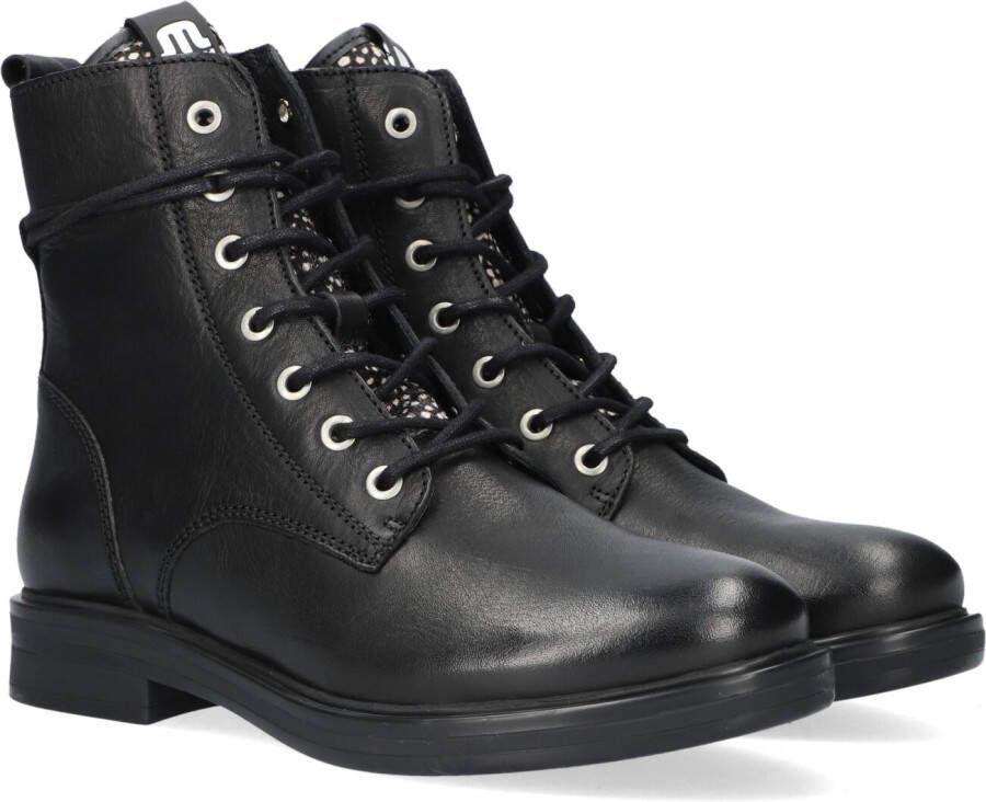 Maruti Anabela Veterboots Zwart Black Pixel Black