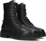 Maruti Bonnie Veterboots Laarzen Met Veters Zwart - Thumbnail 1