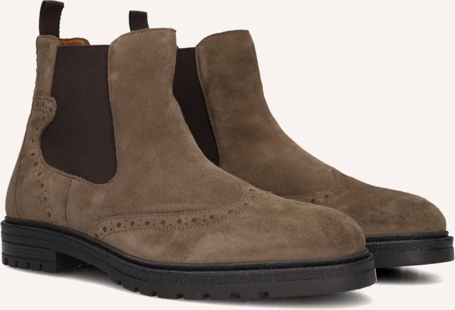 Mazzeltov Beige Chelsea Boots voor Heren