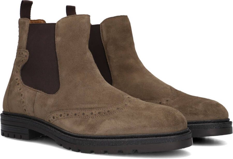 Mazzeltov Beige Chelsea Boots voor Heren