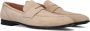 Bruiloft Bruin Tinten 01-03 Loafers Instappers Heren Beige - Thumbnail 1