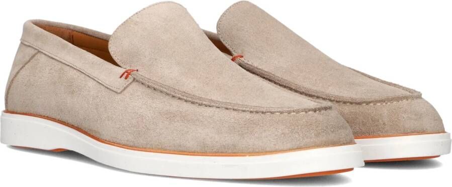 MAZZELTOV Loafers Heren 6118 Maat: 44 Materiaal: Suède Kleur: Beige