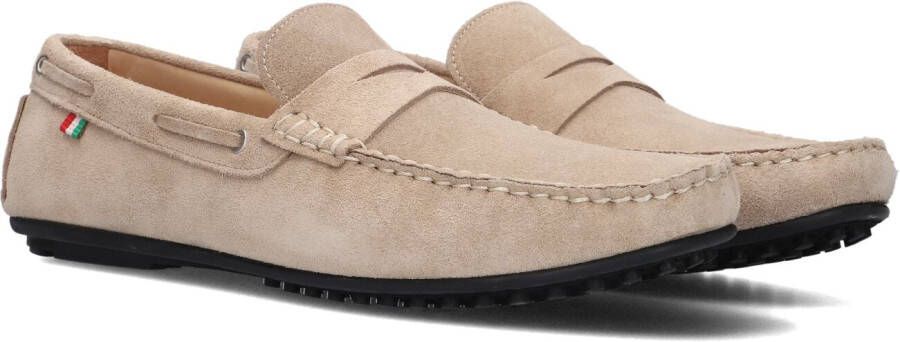 Bruin Tinten 02-02 Mocassins Instappers Heren Beige