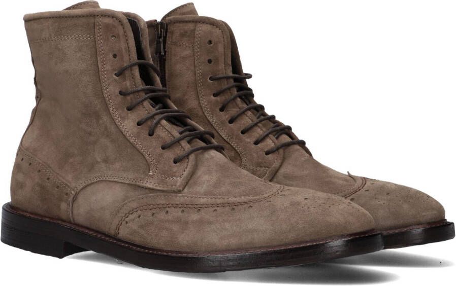 Bruin Tinten 4517 Veterboots Laarzen Met Veters Heren Beige