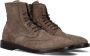 Bruin Tinten 4517 Veterboots Laarzen Met Veters Heren Beige - Thumbnail 1