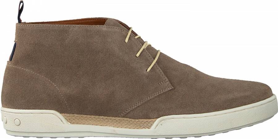 Mazzeltov Heren Veterschoenen 51130 Beige - Schoenen.nl