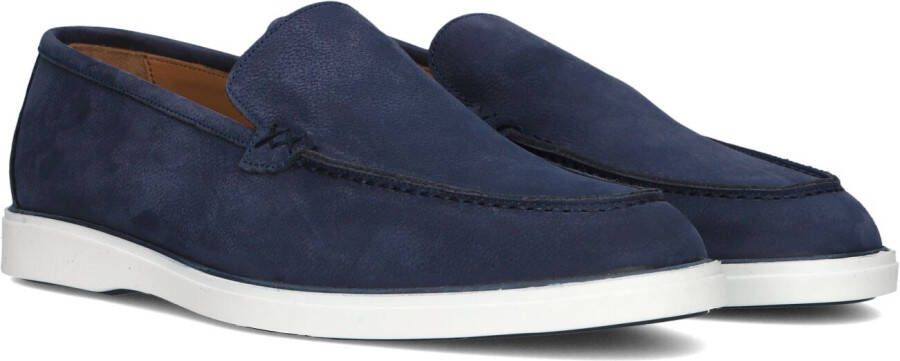 MAZZELTOV Loafers Heren 6121 Maat: 41 Materiaal: Leer Kleur: Blauw