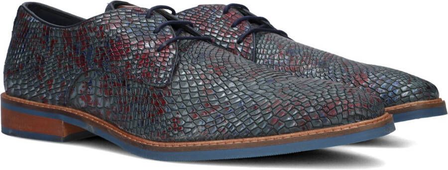 Mazzeltov 3980 Nette schoenen Veterschoenen Heren Blauw